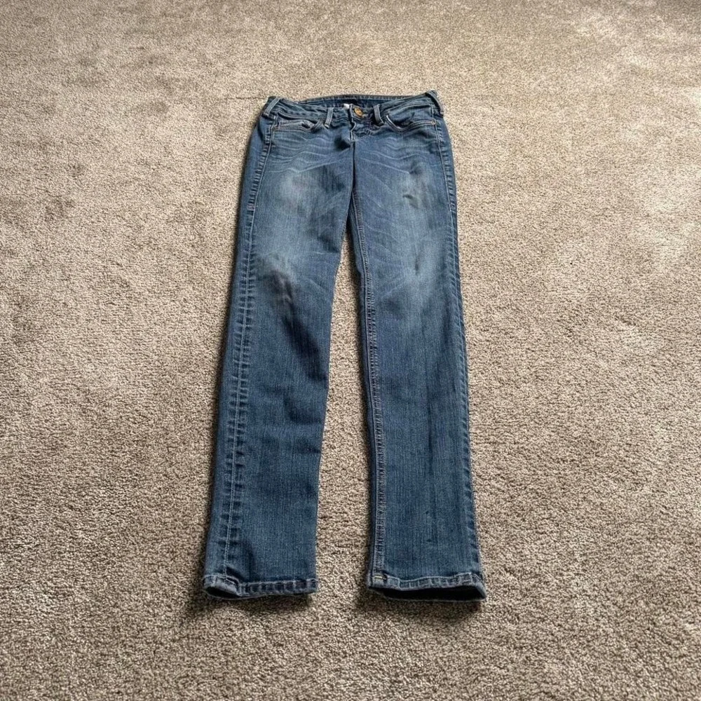 TRUE RELIGION MADE IN USA LOW RISE SKINNY JEANS - Picture 5 of 7